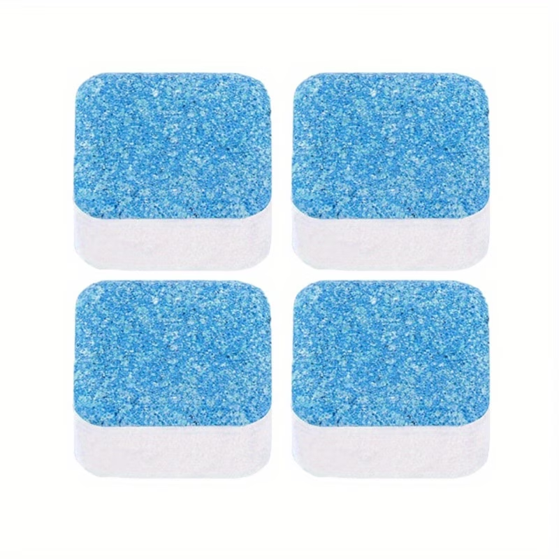 12Pcs Washing Machine Cleaner Tablets – Effervescent Deep Cleaning, Deodorizing & Dirt Remover Tablets