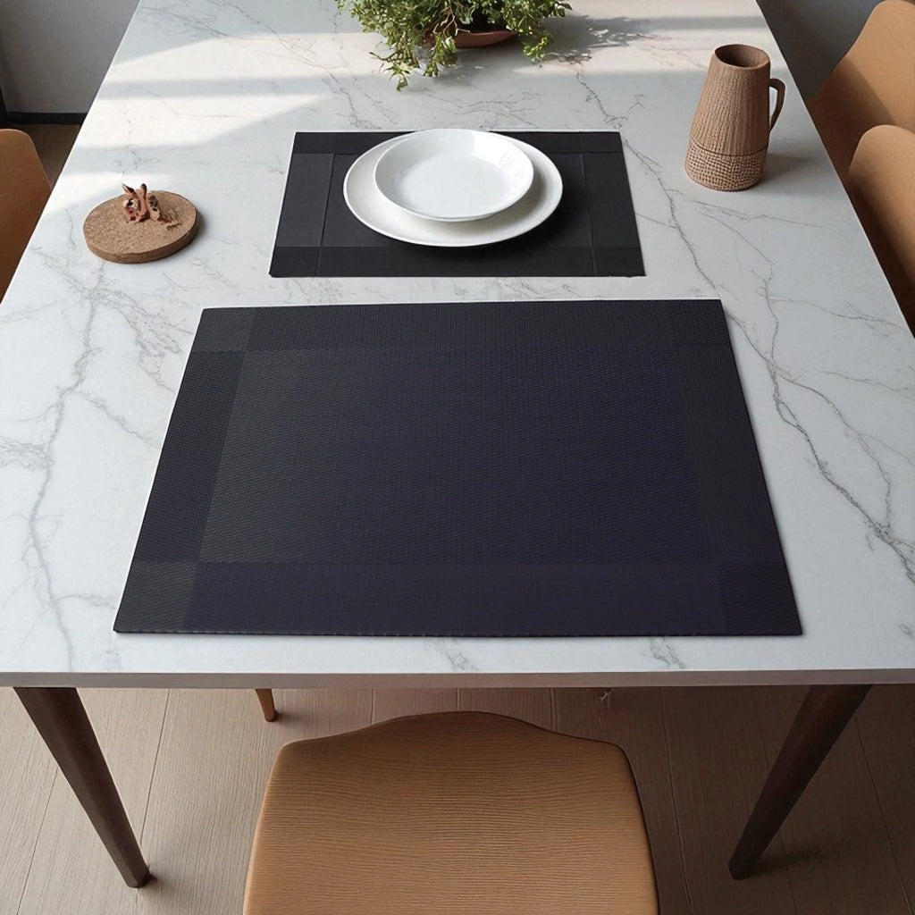 Heat resistant dining table placemat set of 6 – KT Bazar