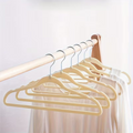Adult Non-Slip Velvet Clothes Hangers 5 PCS SET – 360° Rotating Hook Space-Saving Hangers for Coats, Shirts & Dresses