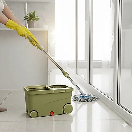 4 Wheel BMW Mop Bucket - KT Bazar BD Shop