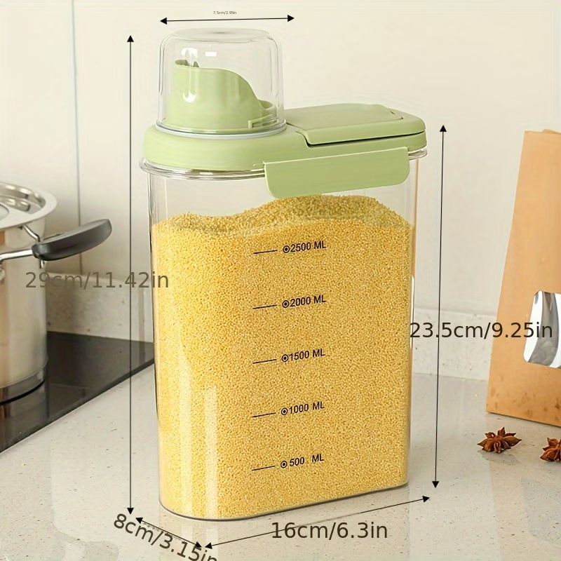 Food Storage Can for Rice, Flour, Pet Food