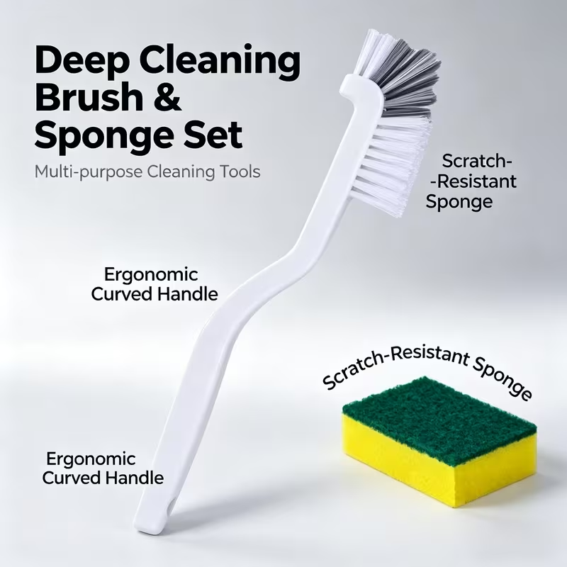 Multifunctional Cleaning Brush – Magic Cleaning Tools for Kitchen, Home & Car