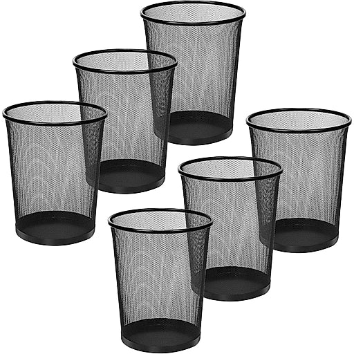 Steel mesh waste basket dustbin for office desk – KT Bazar