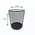 Steel mesh waste basket dustbin for office desk – KT Bazar
