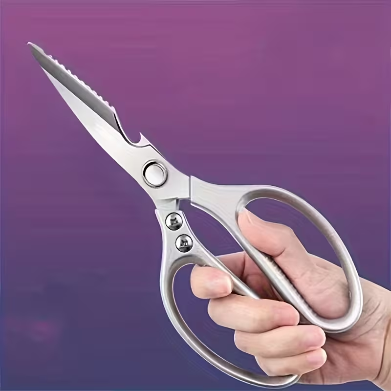 Duty Stainless Steel Kitchen Shears  Multi-Purpose, Suitable for