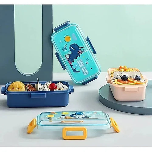 700ml Leakproof Cartoon Lunch Box - KT Bazar BD Shop