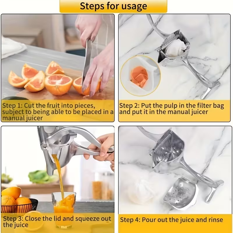 A Manual Juicer, Multifunctional Manual Juicer,