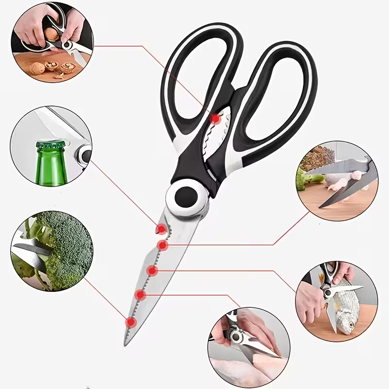 Duty Kitchen Shears - Professional Chef Scissors, Forged