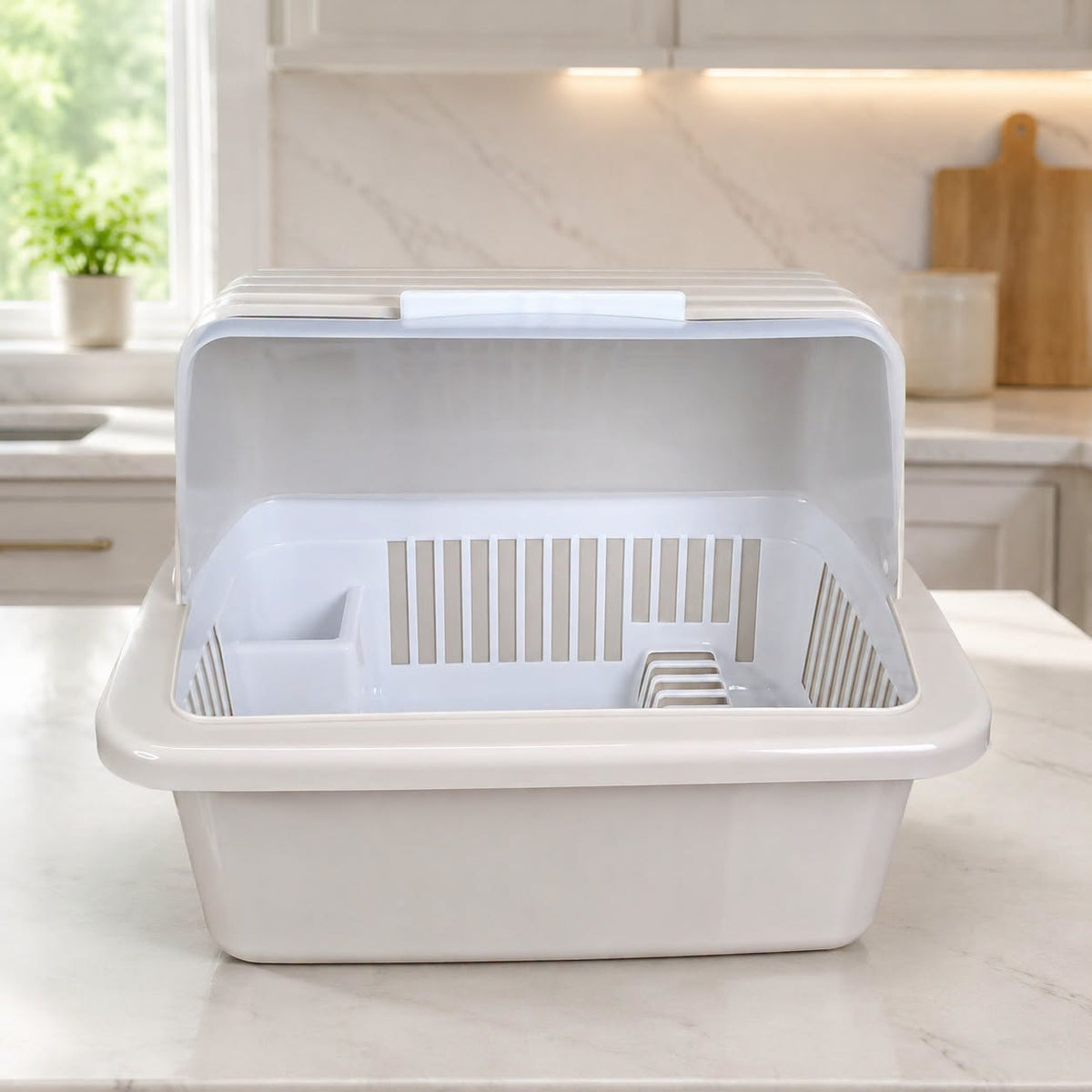 Kitchen Dish Storage Organizer