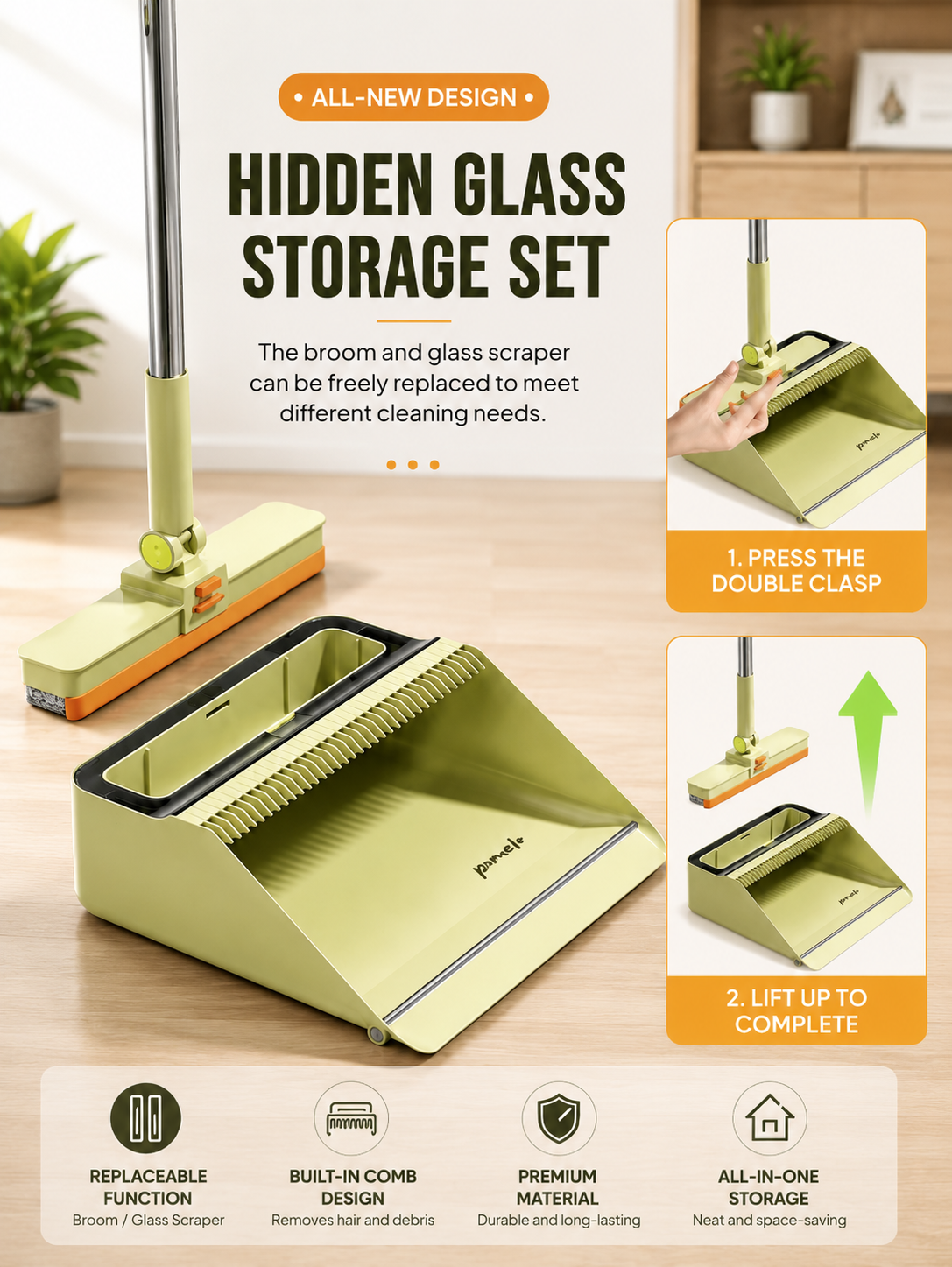 OYBOS Floor Cleaning Set