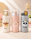 Kids cartoon vacuum insulated stainless steel water bottle – KT Bazar