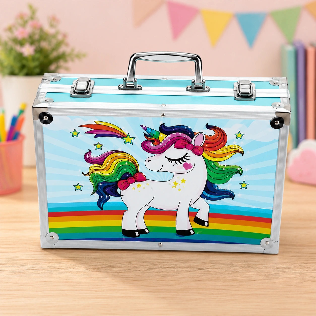 Unicorn kids art set drawing and coloring kit – KT Bazar
