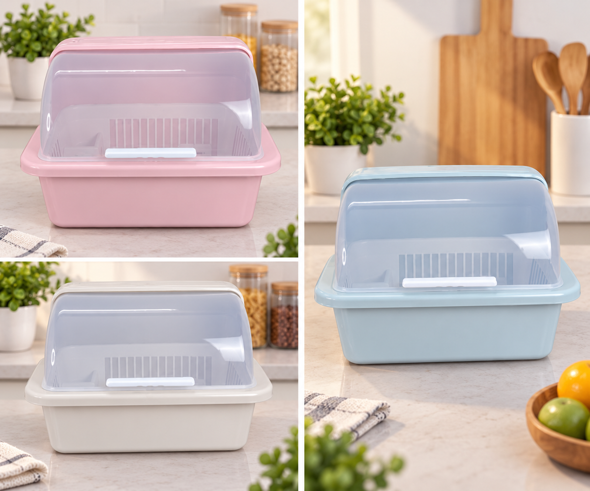 Kitchen Dish Storage Organizer