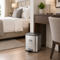 Guard Square Stainless Steel Pedal Bin 3, 5 Litre
