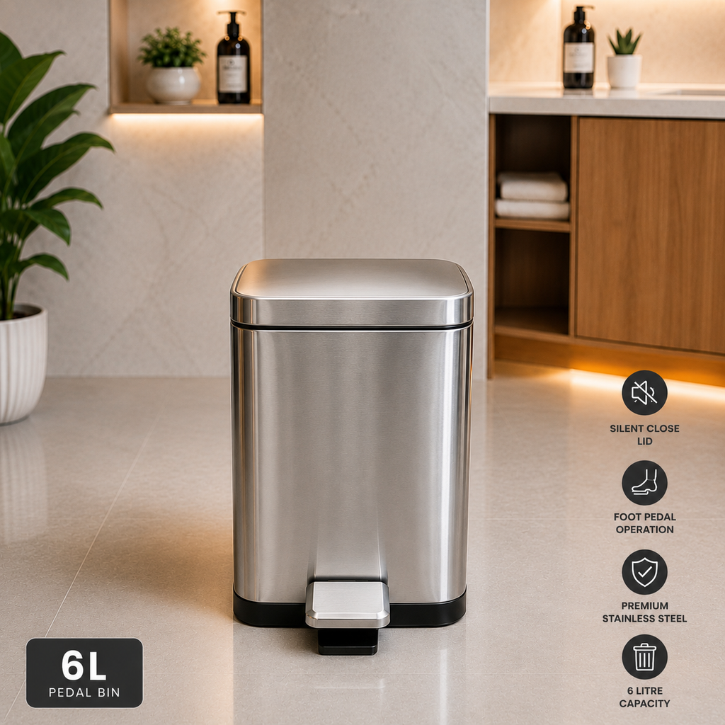 High-quality Stainless Steel Hydraulic Dustbin Udayan Bin
