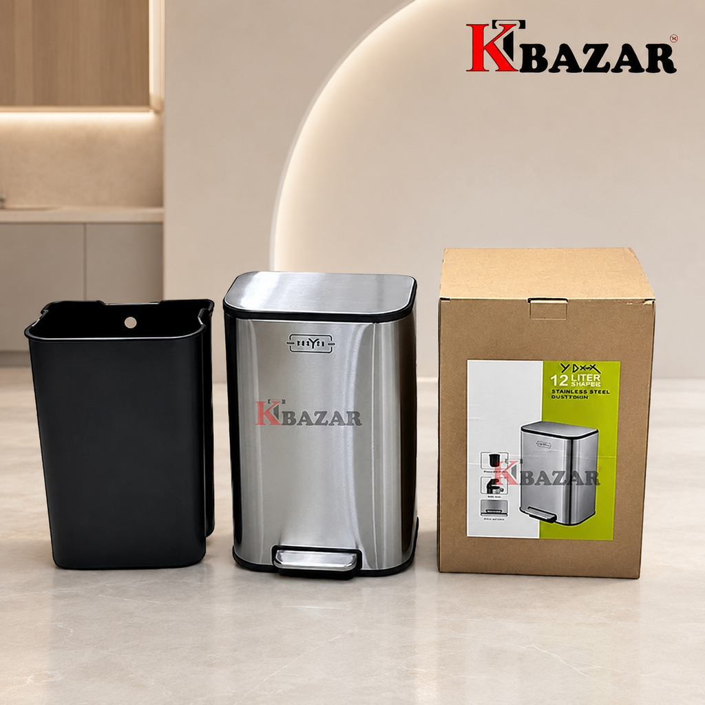 High-quality Stainless Steel Hydraulic Dustbin D Shape