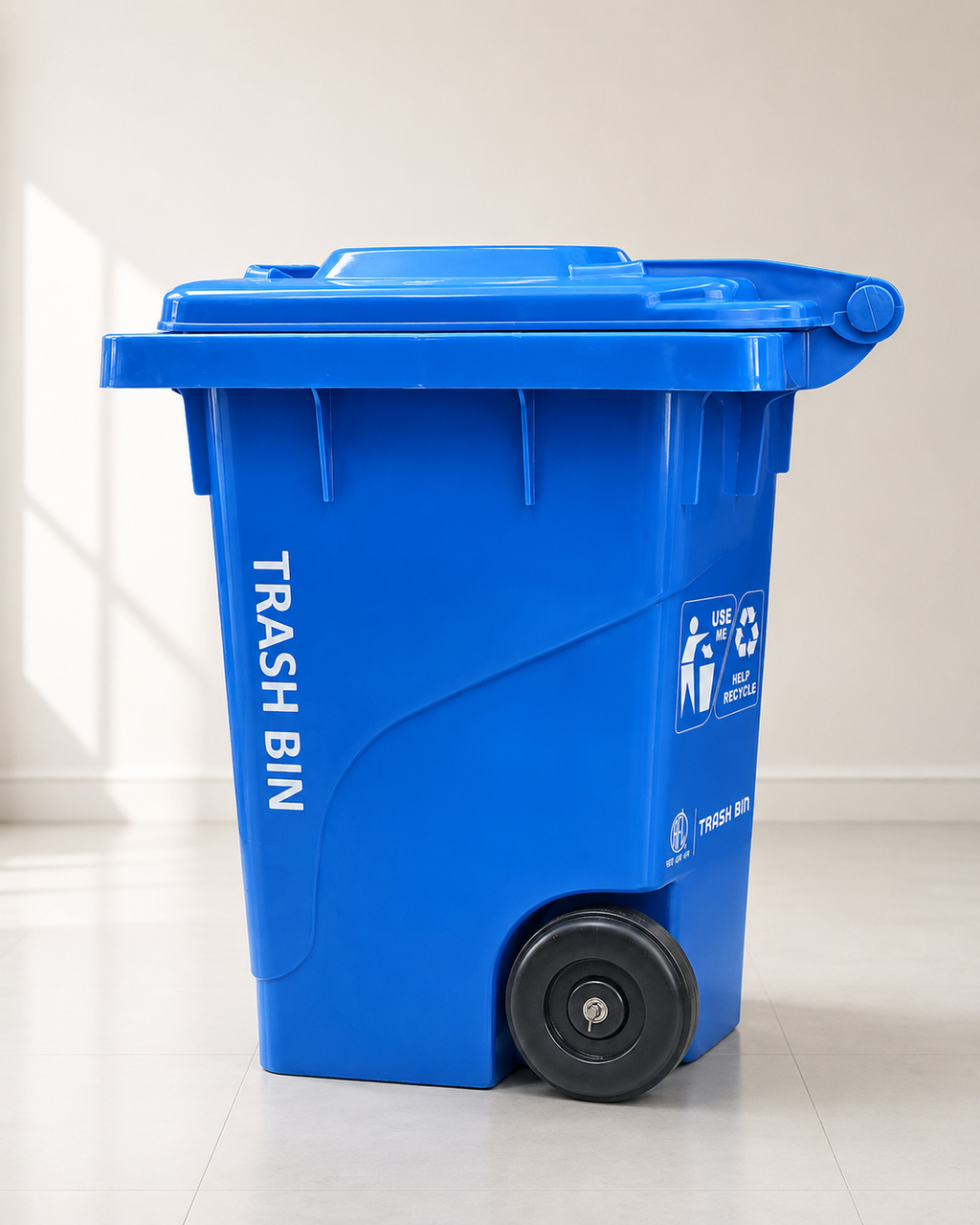 Heavy Duty Commercial Dustbin 60L/120L/240L with Wheels