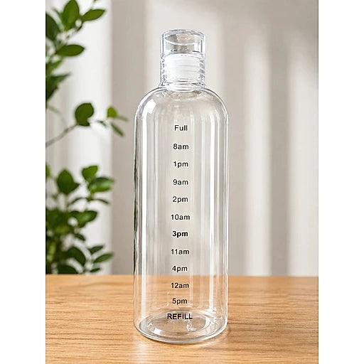 Time marker leakproof water bottle for daily hydration – KT Bazar