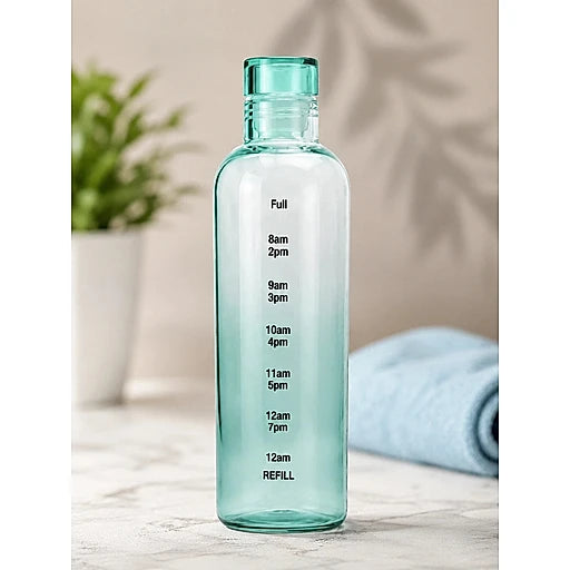 Time marker leakproof water bottle for daily hydration – KT Bazar