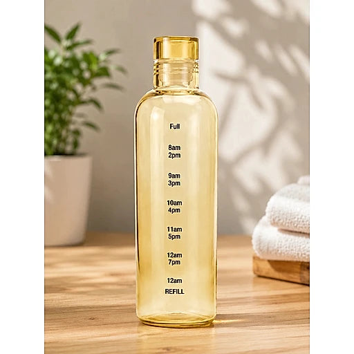 Time marker leakproof water bottle for daily hydration – KT Bazar