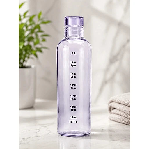 Time marker leakproof water bottle for daily hydration – KT Bazar