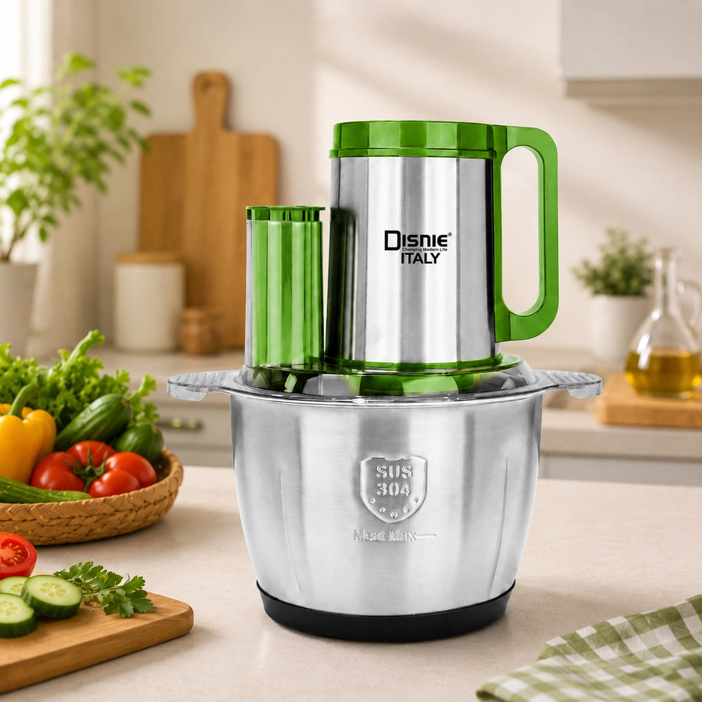 Disney 8 in 1 Salad Cutter & Multifunction Vegetable Chopper DSC-808 – Kitchen Slicer & Food Processor Set(3.5L)