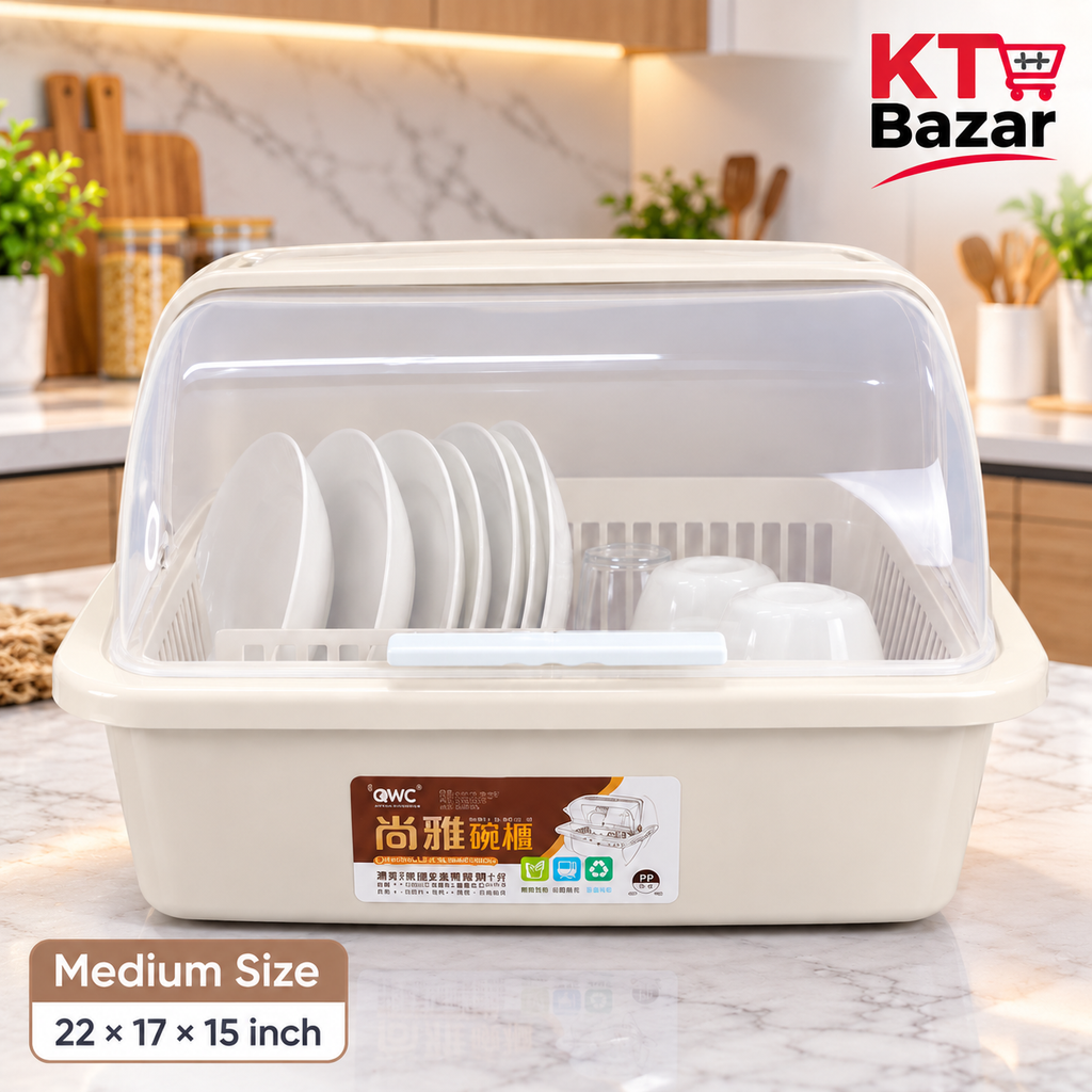 Kitchen Dish Storage Organizer