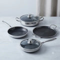Disnie 7 Pcs SUS 316 Honeycomb Cooking Set