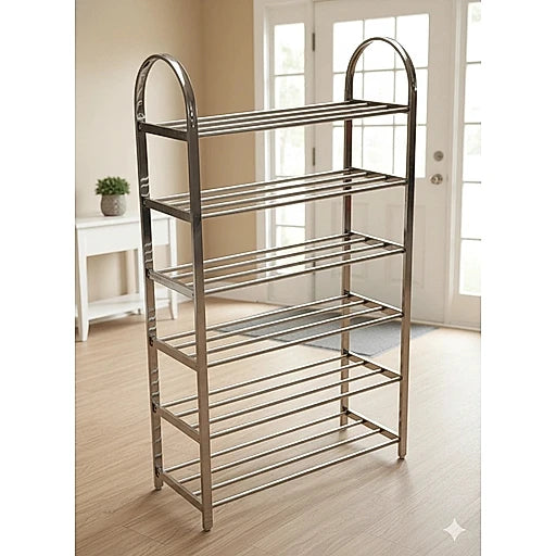 Stainless Steel Multi-Layer Shoe Rack | Durable Shoe Organizer Stand for Home
