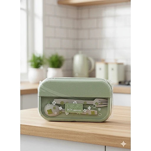 Leakproof plastic lunch box with divider – KT Bazar