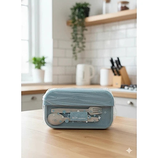 Leakproof plastic lunch box with divider – KT Bazar