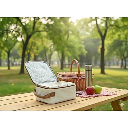 Vacuum Insulated 3-Layer Stainless Steel Lunch Box