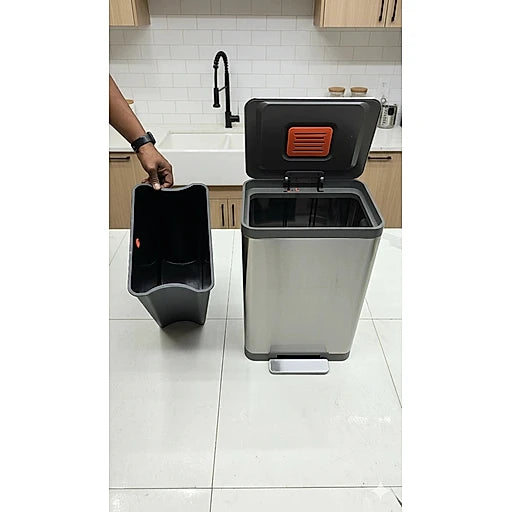 High-quality Stainless Steel Hydraulic Dustbin