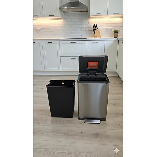 High-quality Stainless Steel Hydraulic Dustbin
