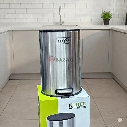 Premium quality Stainless Steel Round dustbin
