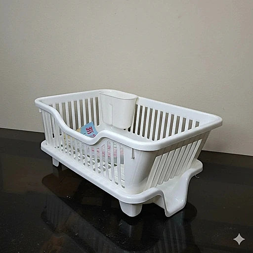 3 in 1 Sink Set Dish Rack Drainer with Tray