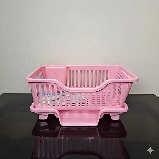 3 in 1 Sink Set Dish Rack Drainer with Tray