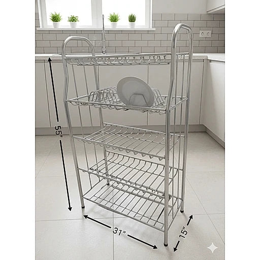 Premium Stainless Steel Kitchen Dish Rack