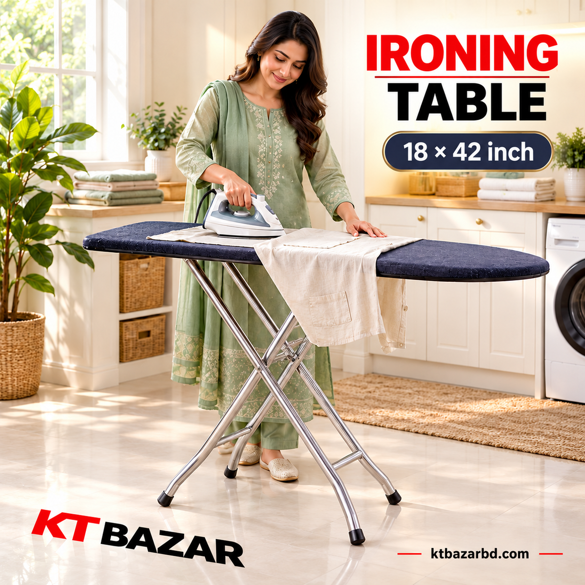 Adjustable Iron Table