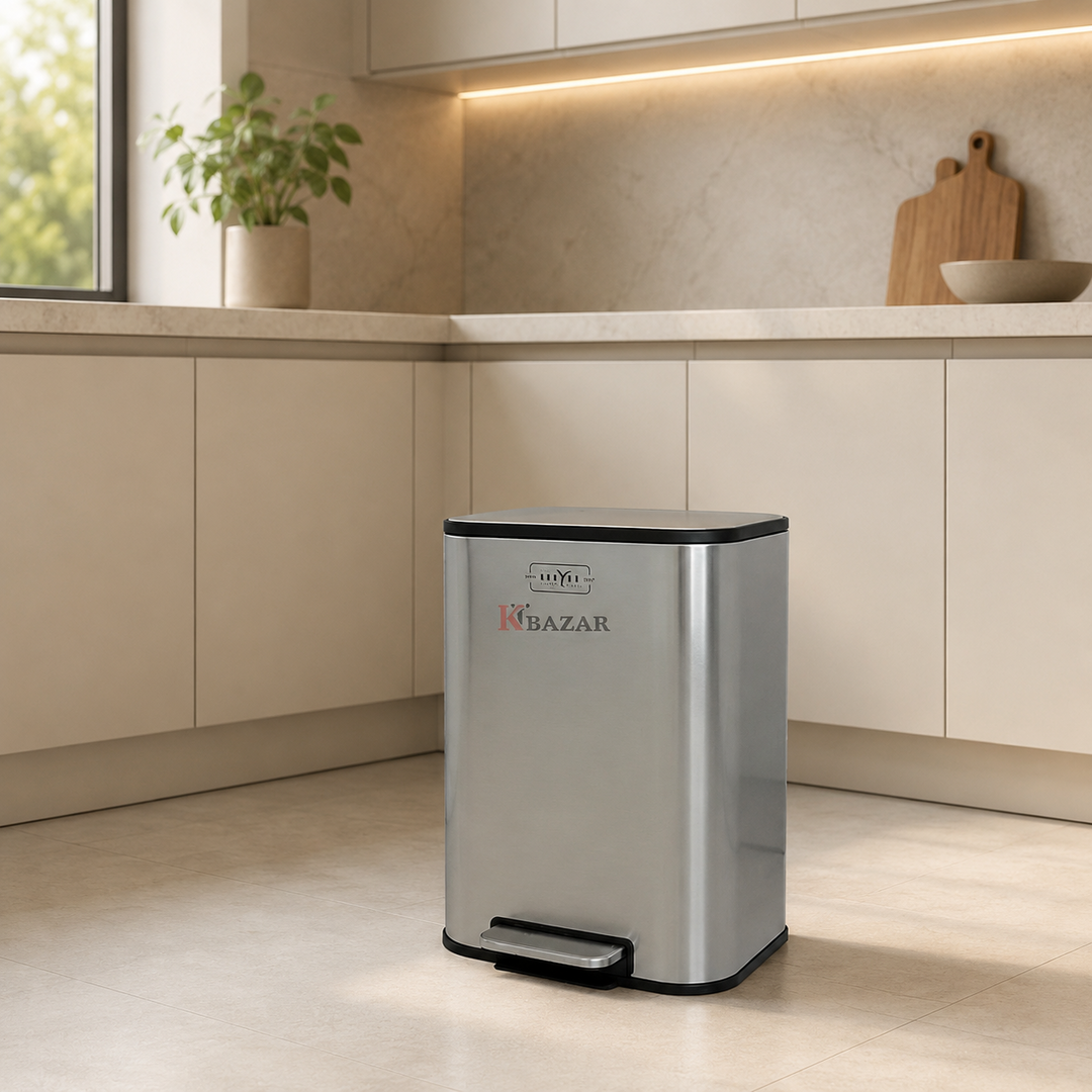 High-quality Stainless Steel Hydraulic Dustbin D Shape