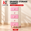 5 Drawer Storage Cabinet – Kids Clothes & Home Organizer