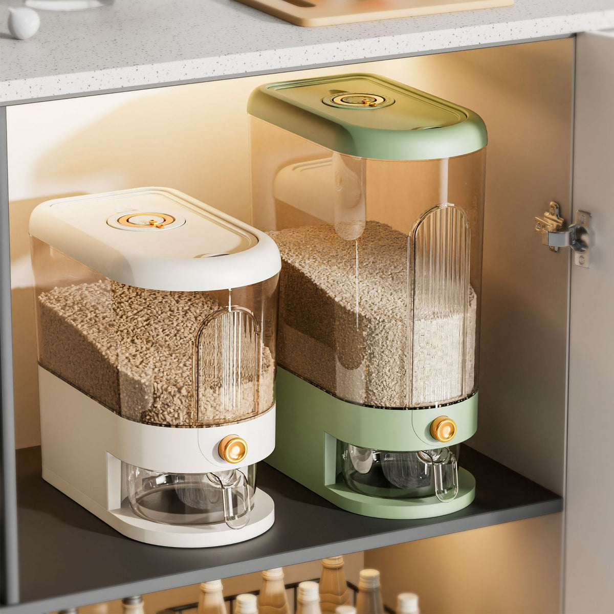 Rice Bucket Household 2026 New Insect-Proof and Moisture-Proof Sealed Rice Tank Rice Storage Container Rice Box Rice Grain Storage Box