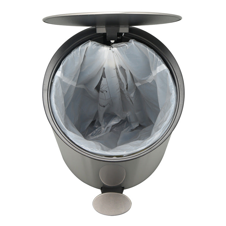 Stainless Steel Pedal Bin Round One Star
