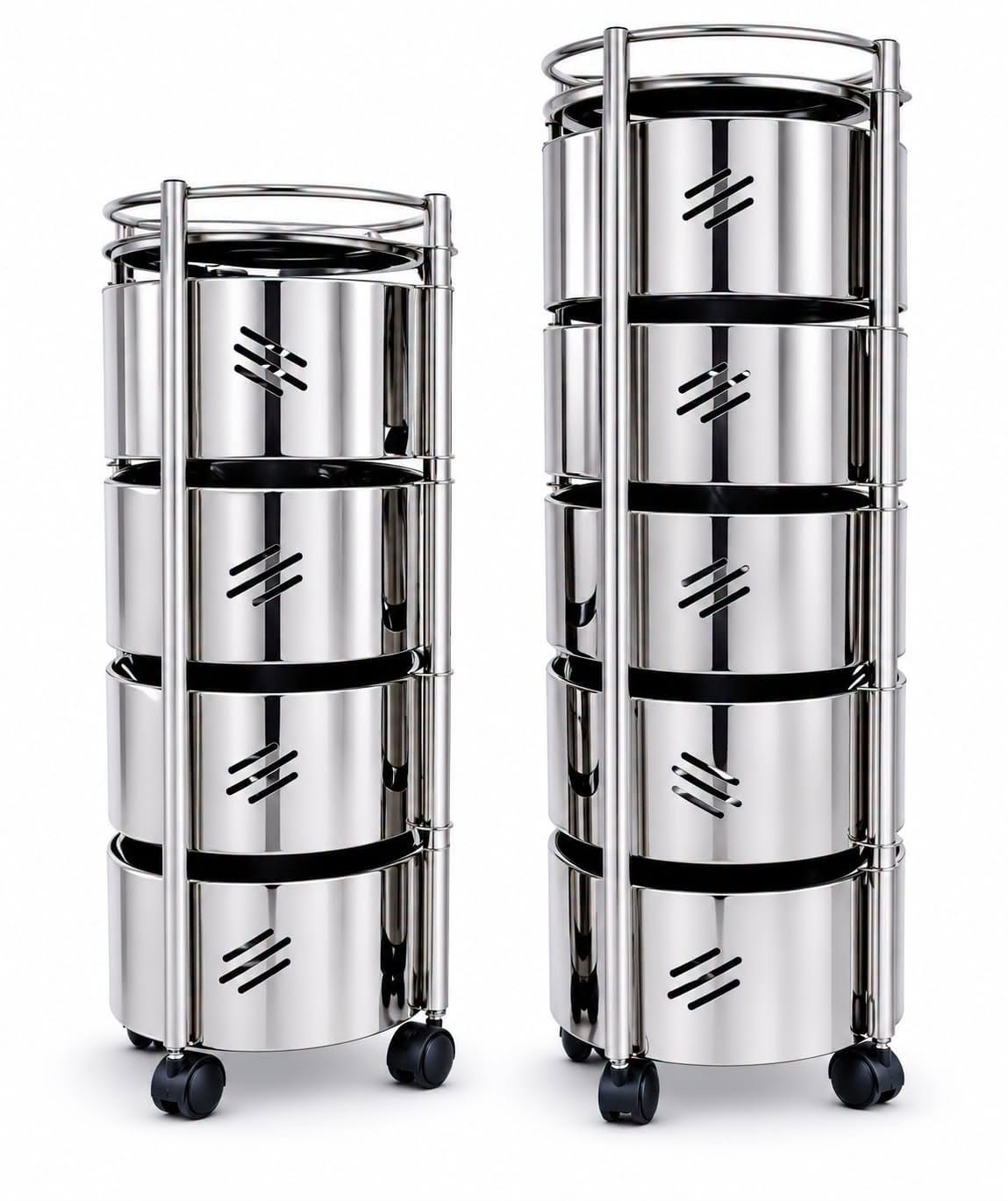 SKB Vegetable Storage Trolley 4 & 5 Layer