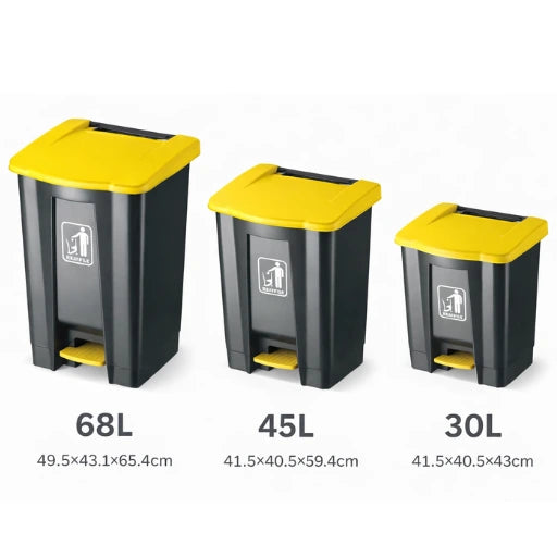 Commercial plastic pedal dustbin China – KT Bazar