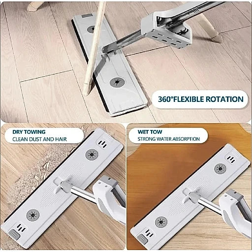 Premium Microfiber Flat Mop M6