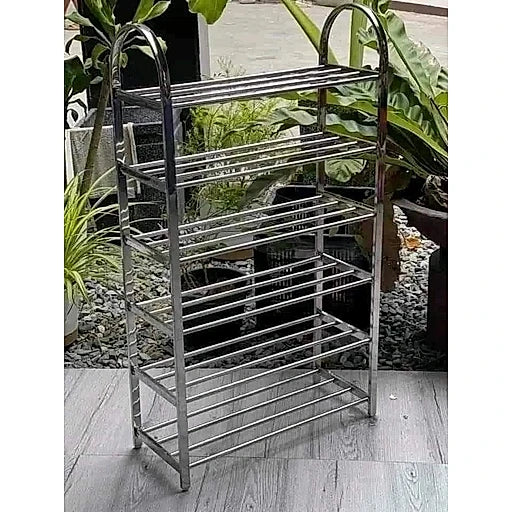 Stainless Steel Multi-Layer Shoe Rack | Durable Shoe Organizer Stand for Home