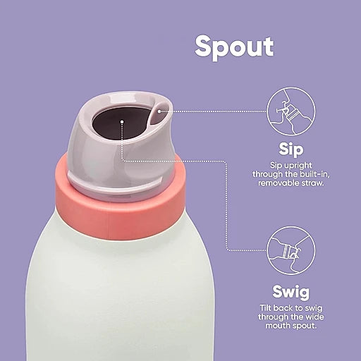 Stainless Steel Water Bottle | Leakproof Reusable Sports & Travel Bottle