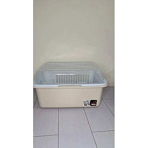 Large covered dish drying rack and kitchen storage box – KT Bazar