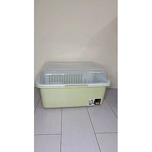 Large covered dish drying rack and kitchen storage box – KT Bazar